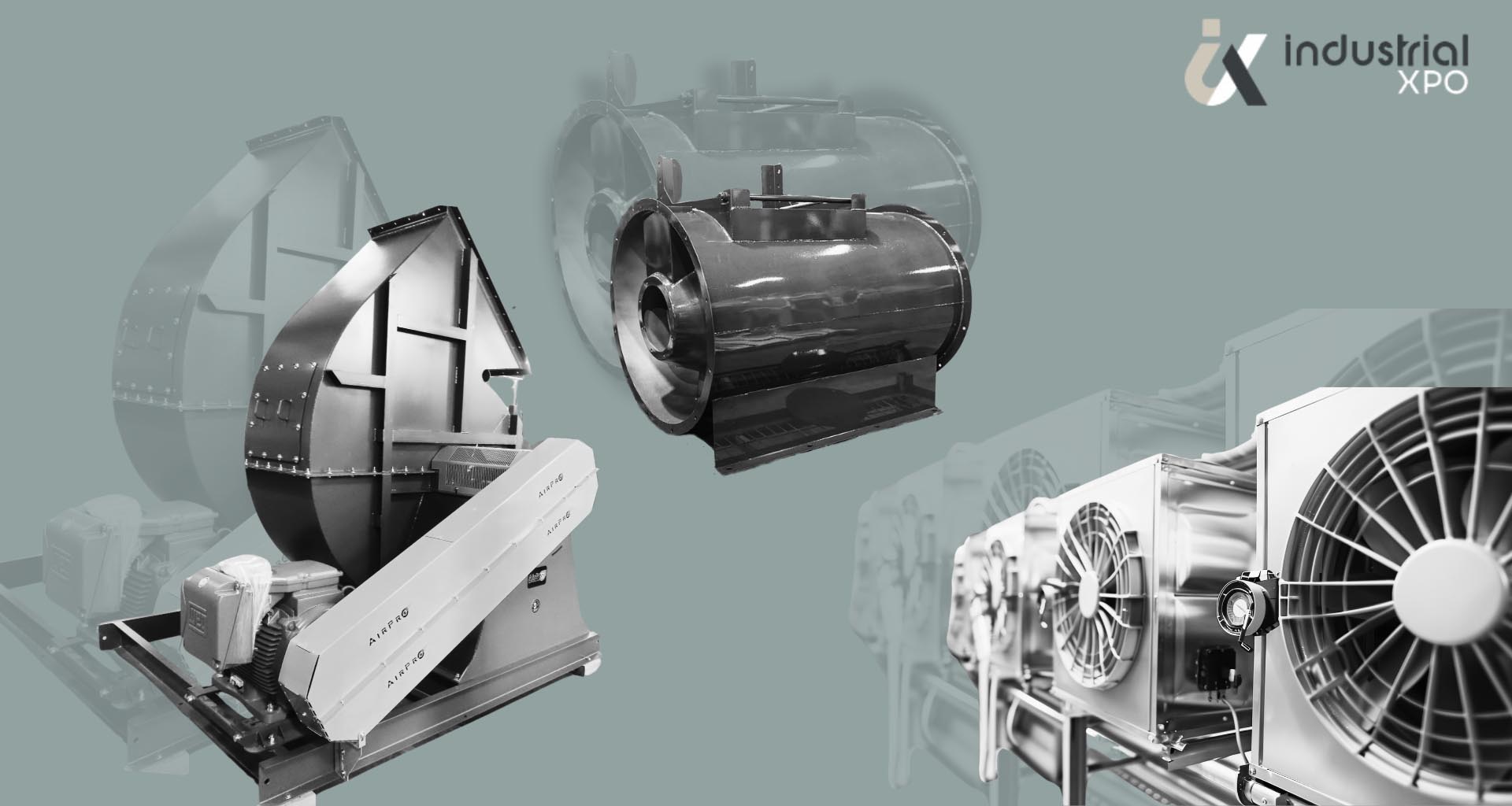 Industrial Fan Types: Centrifugal, Axial, & Mixed-Flow